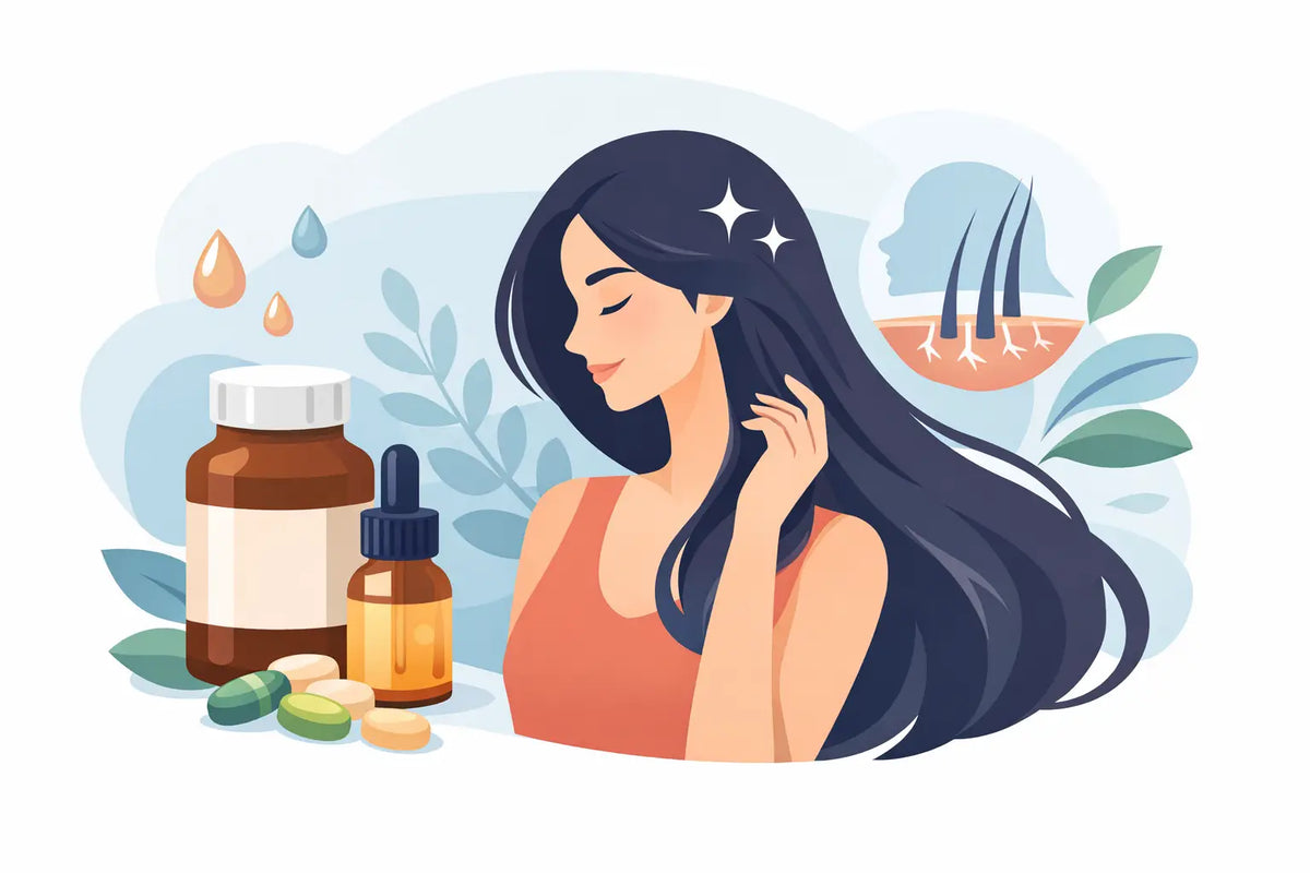 Hair Growth Supplements for Women That Work